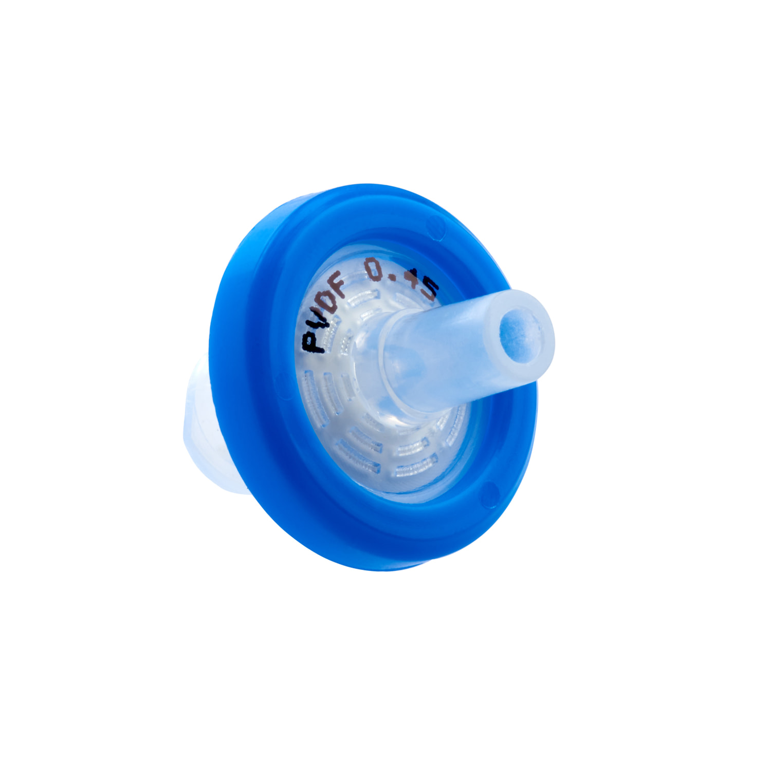 CELLTREAT PVDF Syringe Filter, 0.450 um Pore Size, 13mm Membrane Diameter, Sterile, 75 per Case